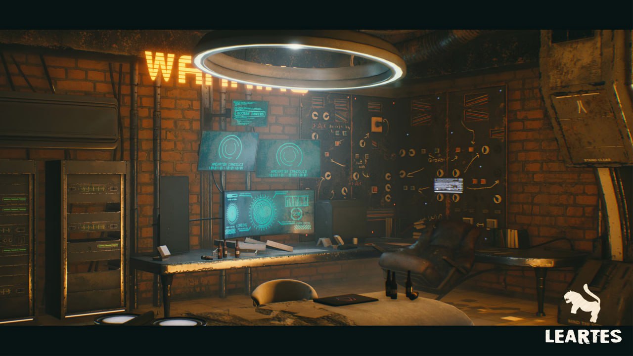 CyberPunk / Sci - Fi Apartment Interior Environment Kitbash📱 - изображение 4